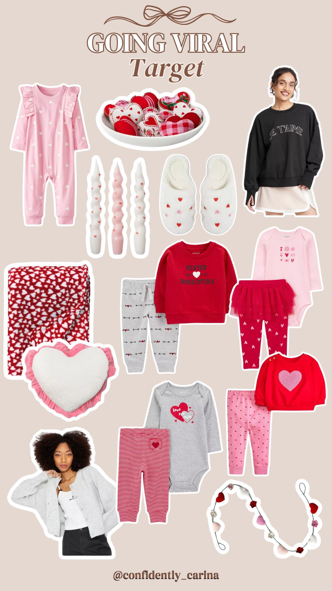 Going viral at Target: Valentine's Edition!

viral, now trending, valentine's day, valentine's trending, valentine's inspo 

 #LTKSeasonal #LTKFindsUnder50 #LTKBaby