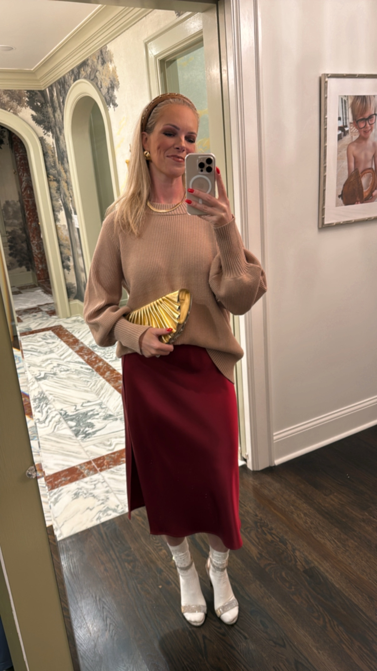 Winter date night! I love pairing a knit with something fancier 😍 - the shoes are old but I’m linking similar, and the bag is a splurge but the other pieces are all under $40!

#LTKWatchNow #LTKOver40 #LTKSaleAlert