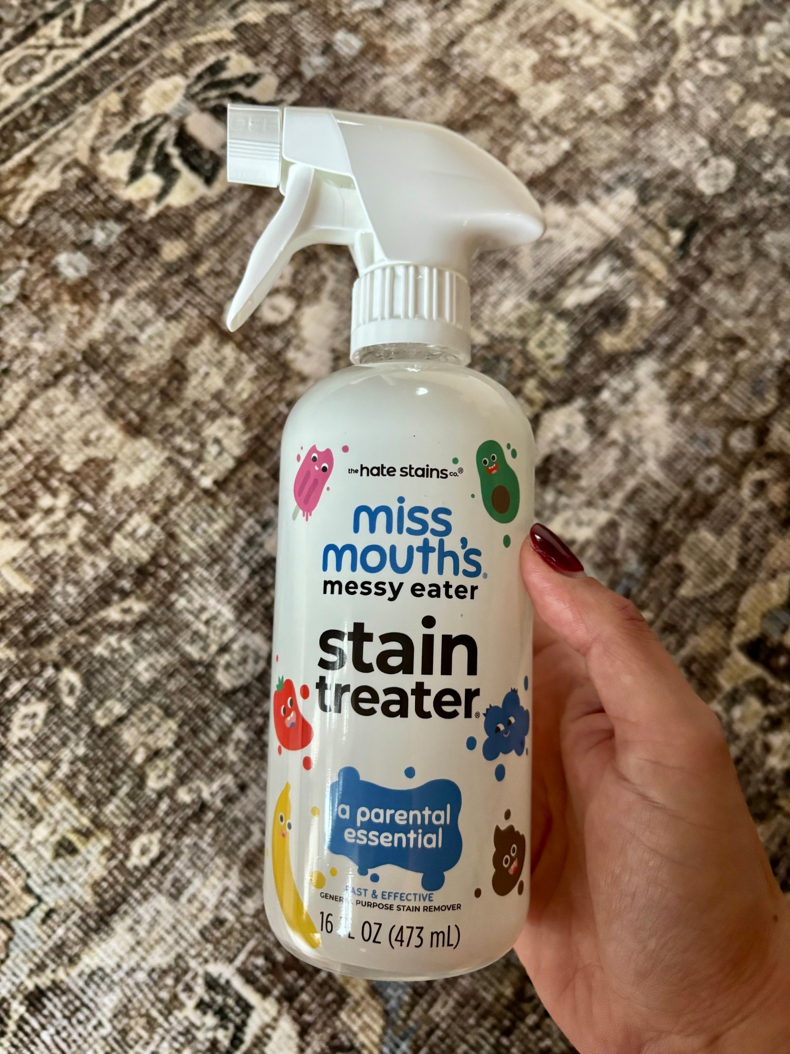 I finally tried this stain treater and now I’m hooked!  As a mom of three, with all in sports, this has been my go-to! 