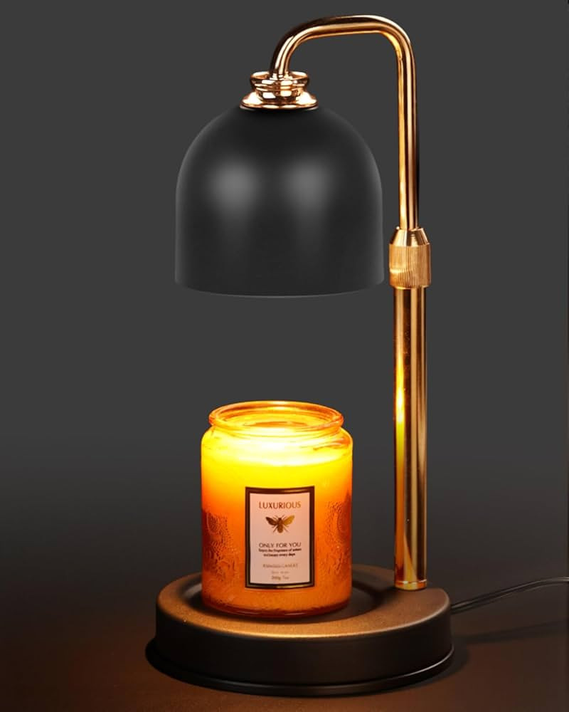Candle Warmer Lamp with Timer & Dimmable Brightness, House Warming Gifts New Home, Candle Warming... | Amazon (US)