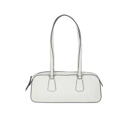 Scoop Women's East West Faux Leather Shoulder Bag, Crystal | Walmart (US)
