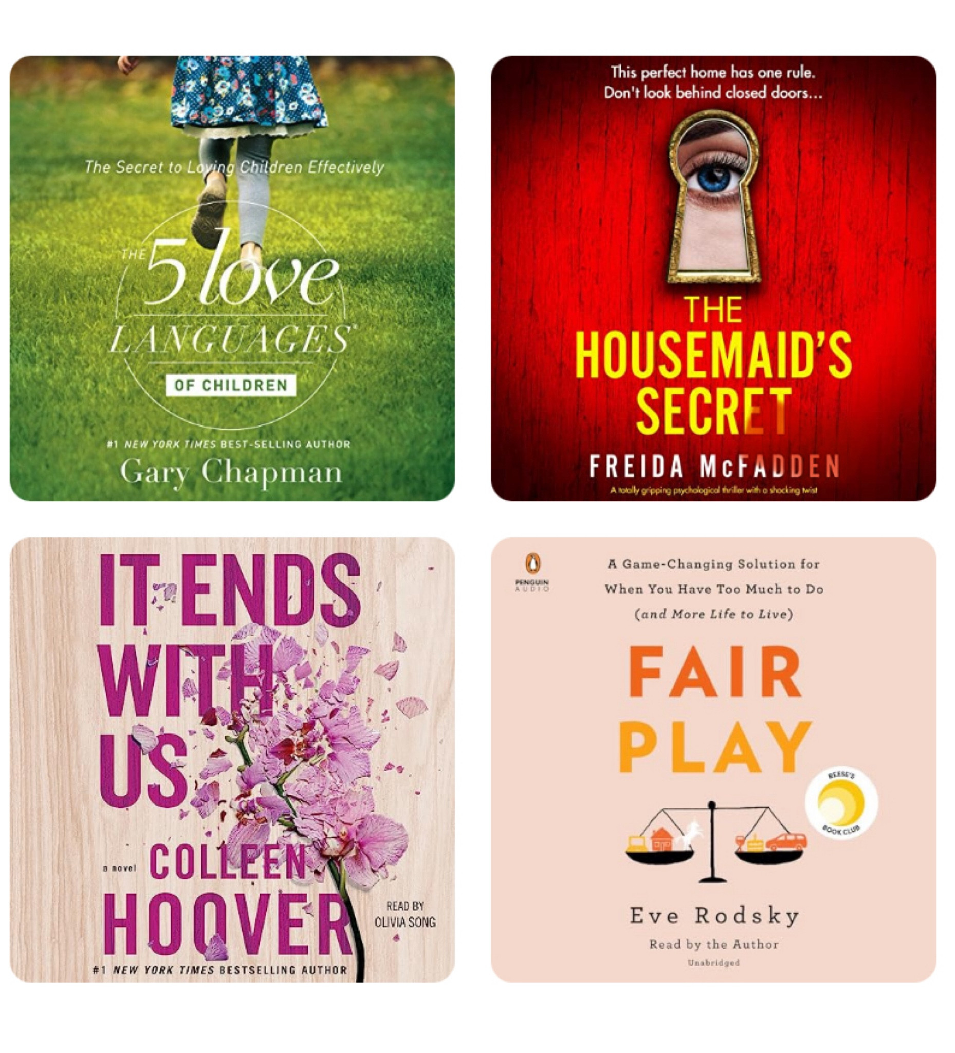 Some most recent books that I read & loved! 