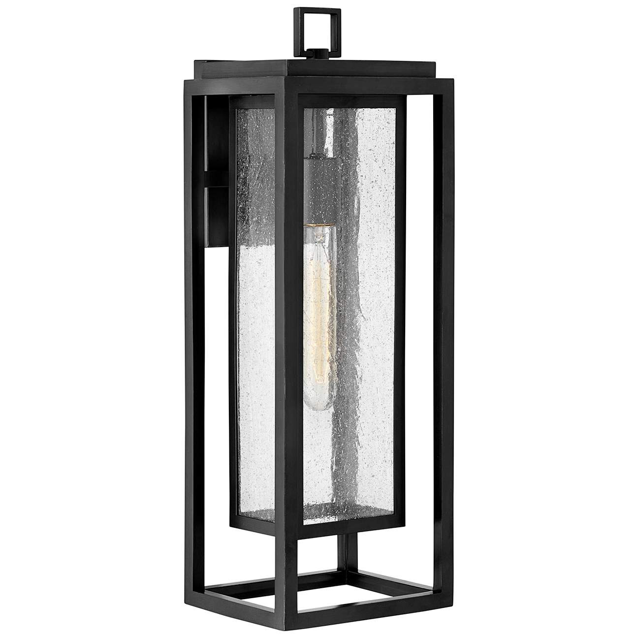 Hinkley Republic 20" High Black Outdoor Wall Light | Lamps Plus
