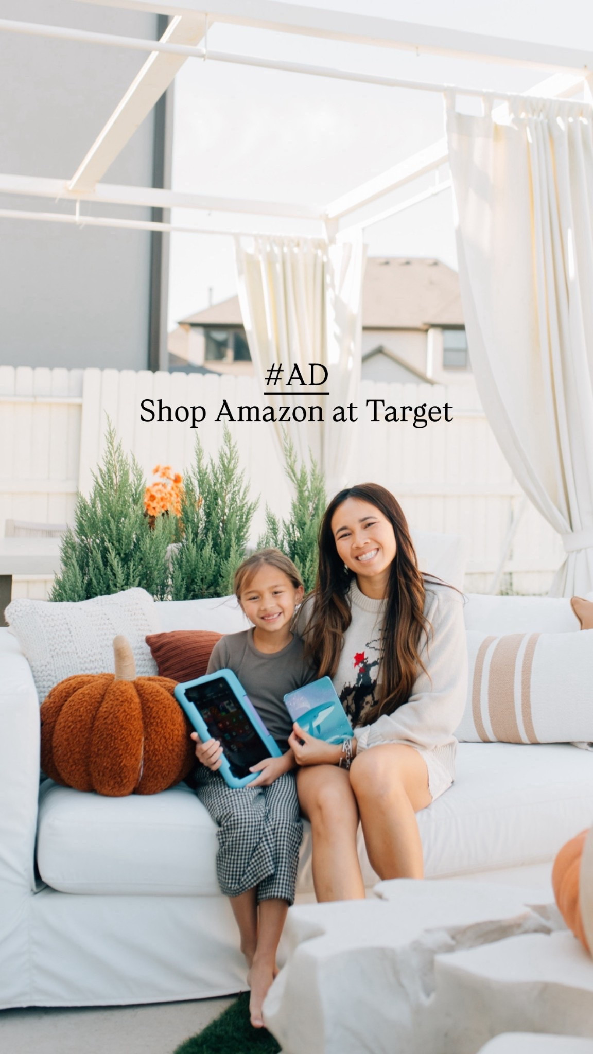 #ad When your fall weekends look like this! Moments to be with each other, drink hot cocoa, read, and play! We’re all for independent or sibling playtime when the weekends get crazy. The kids enjoy using their Amazon Fire HD Table and Amazon Kindle Kids. They get access to hundreds of books and games with Amazon Kids+ and there are tons of new easy-to-use parental controls. The kids can ask homework questions, set timers, read, study, and have fun!  #ad #Target #TargetPartner #liketkit @shop.ltk  @target

#LTKGiftGuide