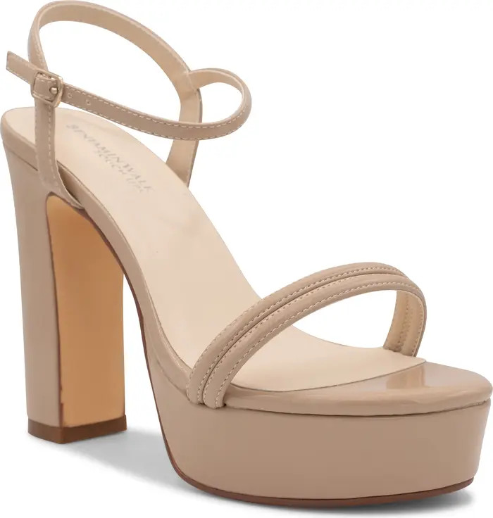 Natalia Ankle Strap Platform Sandal (Women) | Nordstrom