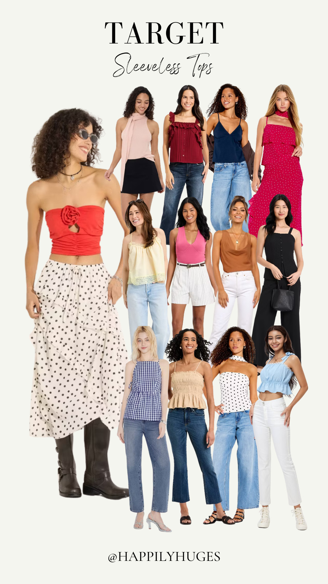 Refresh your wardrobe with these sleeveless tops from Target. Check them out! 

 #LTKootd #LTKMidsize #LTKPetite