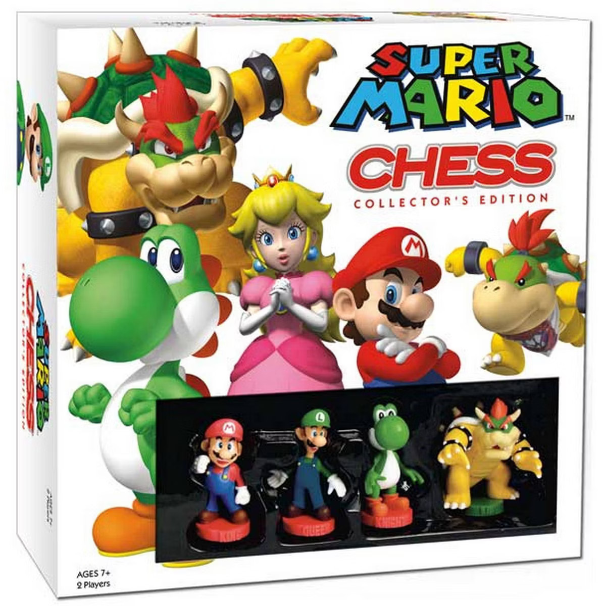 Super Mario Chess Collector's Edition Board Game: 2 Player Classic Strategy with Figures | Target
