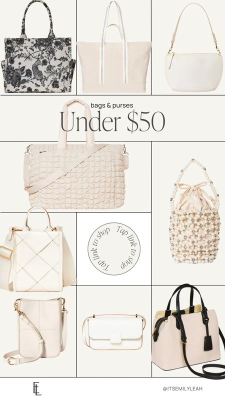 Bags & Purses UNDER $50

#LTKTravel #LTKFindsUnder50 #LTKItBag