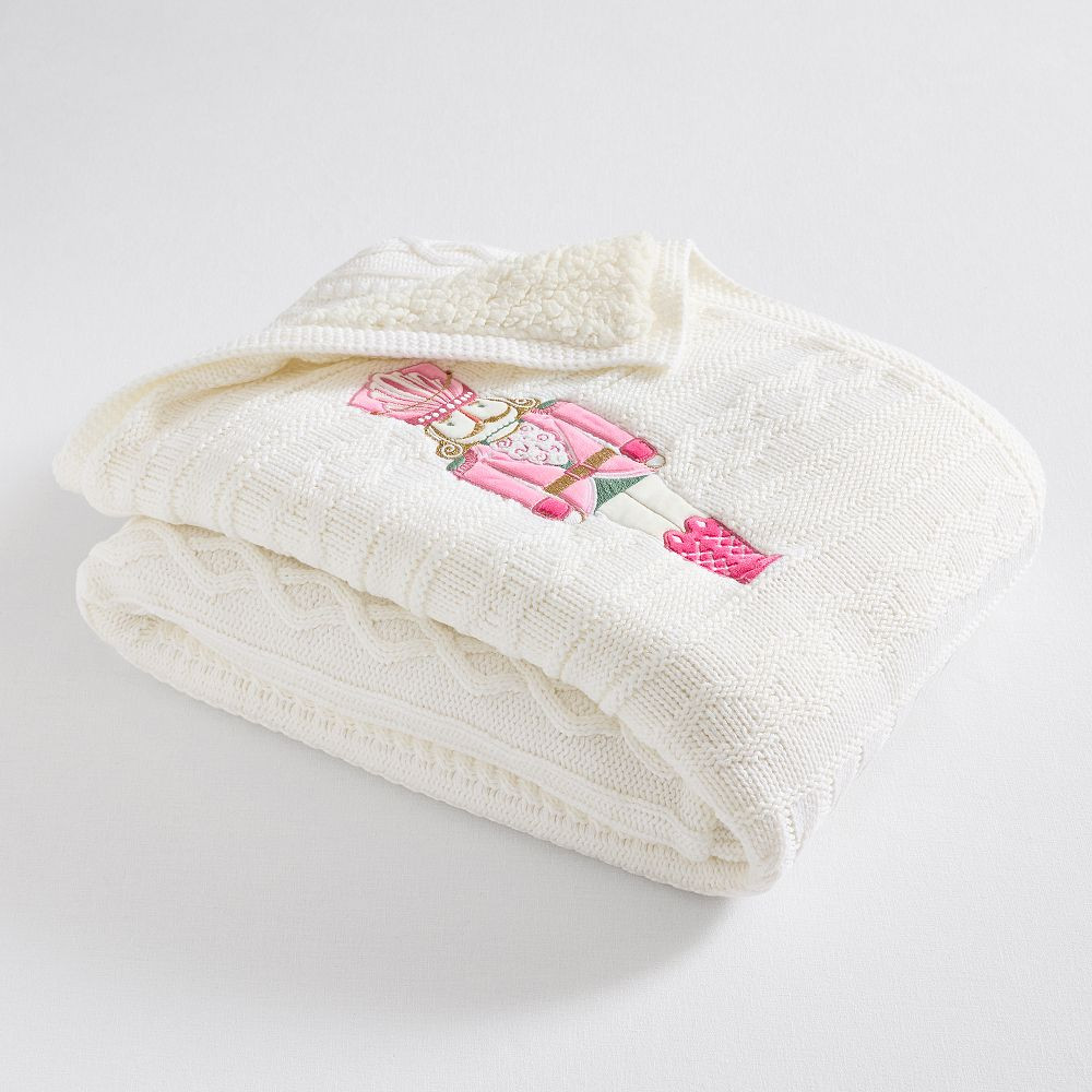 LoveShackFancy Nutcracker Heirloom Throw | Pottery Barn Teen