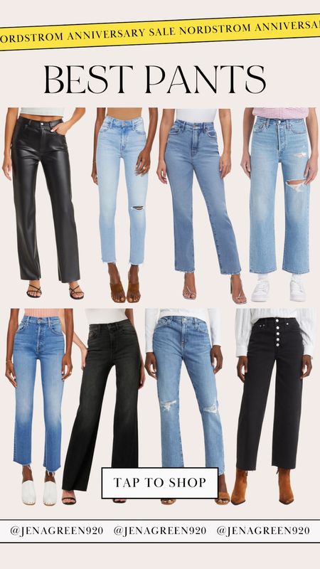 Nordstrom Anniversary Sale | Nsale | Jeans | Designer Denim | Designer Jeans | Leather Pants 

#LTKxNSale #LTKsalealert #LTKstyletip