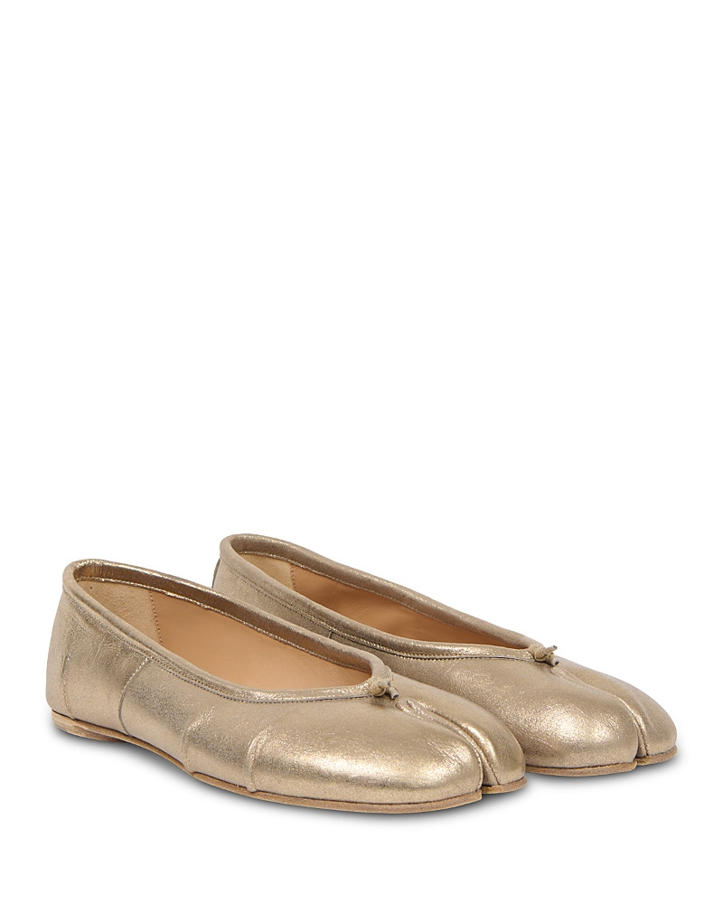 Maison Margiela Women's Tabi Leather Ballerina Flats | Bloomingdale's (US)