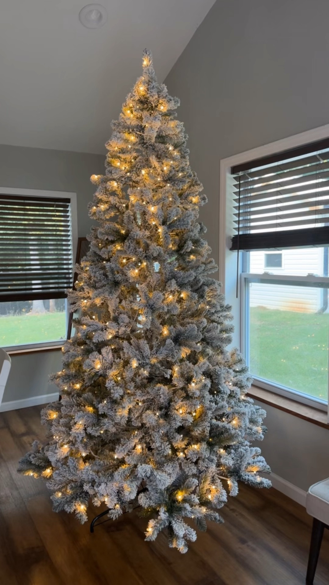 King of Christmas flocked prince tree , twinkling Christmas tree 

#LTKSeasonal #LTKFindsUnder50 #LTKFindsUnder100