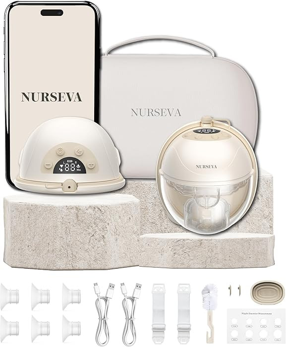 Pro-90A Smart Wearable Breast Pump Set of 2-2026 Upgraded Edition, App Controlled, Double Sealed ... | Amazon (US)