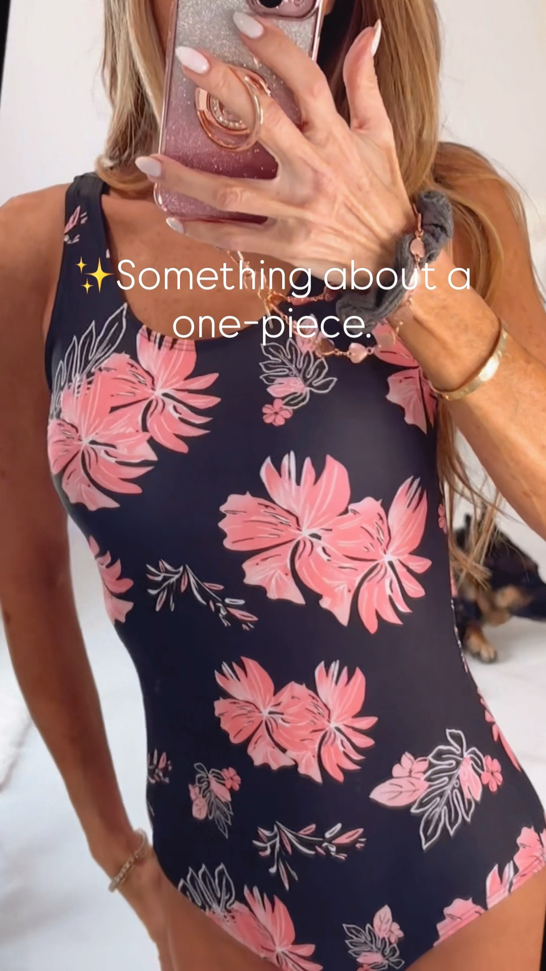 ✨Modest full coverage one-piece. 

#LTKSwim #LTKOver40 #LTKSeasonal