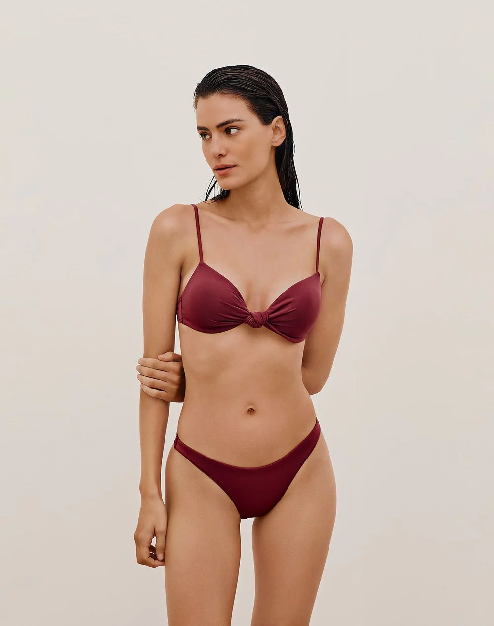 Basic Bottom - Cranberry | ViX Swimwear