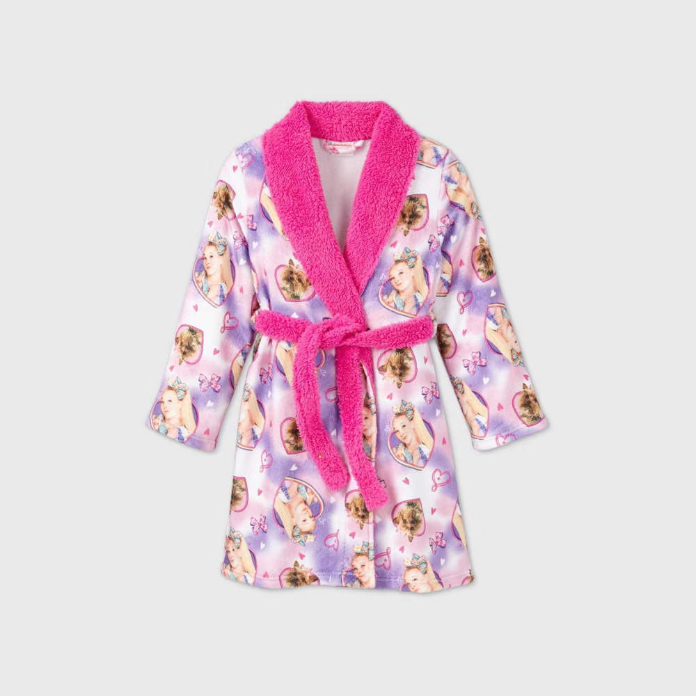 Girls' JoJo Siwa Robe - Purple XS | Target