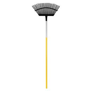 True Temper SuperFlex 25-Tine Lawn Rake-1789000 - The Home Depot | The Home Depot