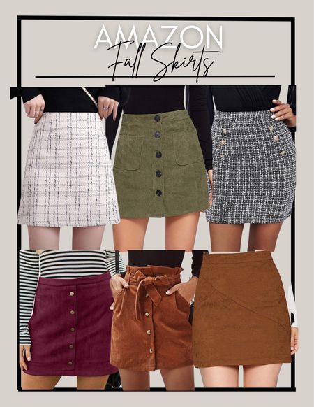 These Amazon fall skirts are perfect for a casual outfit or for a cute brunch outfit or even a running errands look.  I would park these fall skirts with a cute pair of boots for a date night outfit 

#LTKFind #LTKunder50 

Follow my shop @topknotlatina on the @shop.LTK app to shop this post and get my exclusive app-only content!

#liketkit 
@shop.ltk

#LTKstyletip #LTKworkwear #LTKfindsunder50 #LTKSeasonal