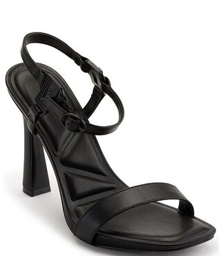 Cybil Leather Ankle Strap Sandals | Dillard's