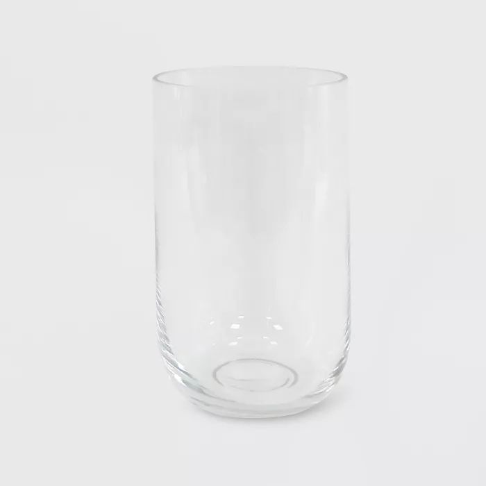 Hurricane Glass Pillar Candle Holder Clear - Made By Design™ | Target