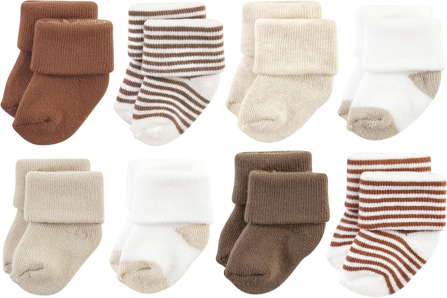 Hudson Baby baby-girls Cotton Rich Newborn and Terry Socks | Amazon (US)