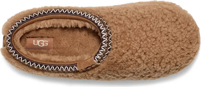 Tasman Maxi Curly Genuine Shearling Slipper (Women) | Nordstrom