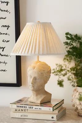 Grecian Bust Table Lamp | Anthropologie (US)