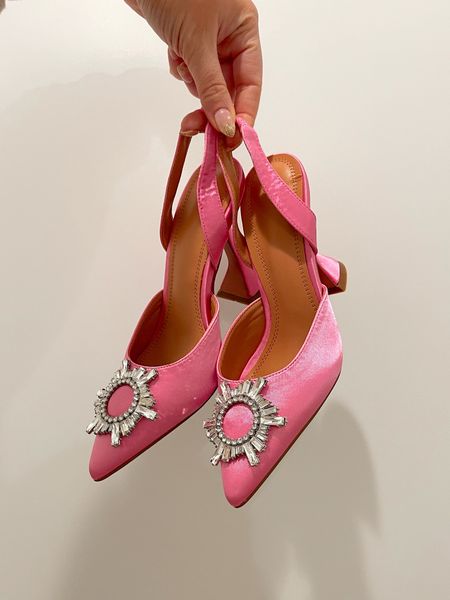 Amazon sparkle heel, pink heels, New Year’s Eve, NYE shoes 

#LTKHoliday #LTKshoecrush #LTKunder50