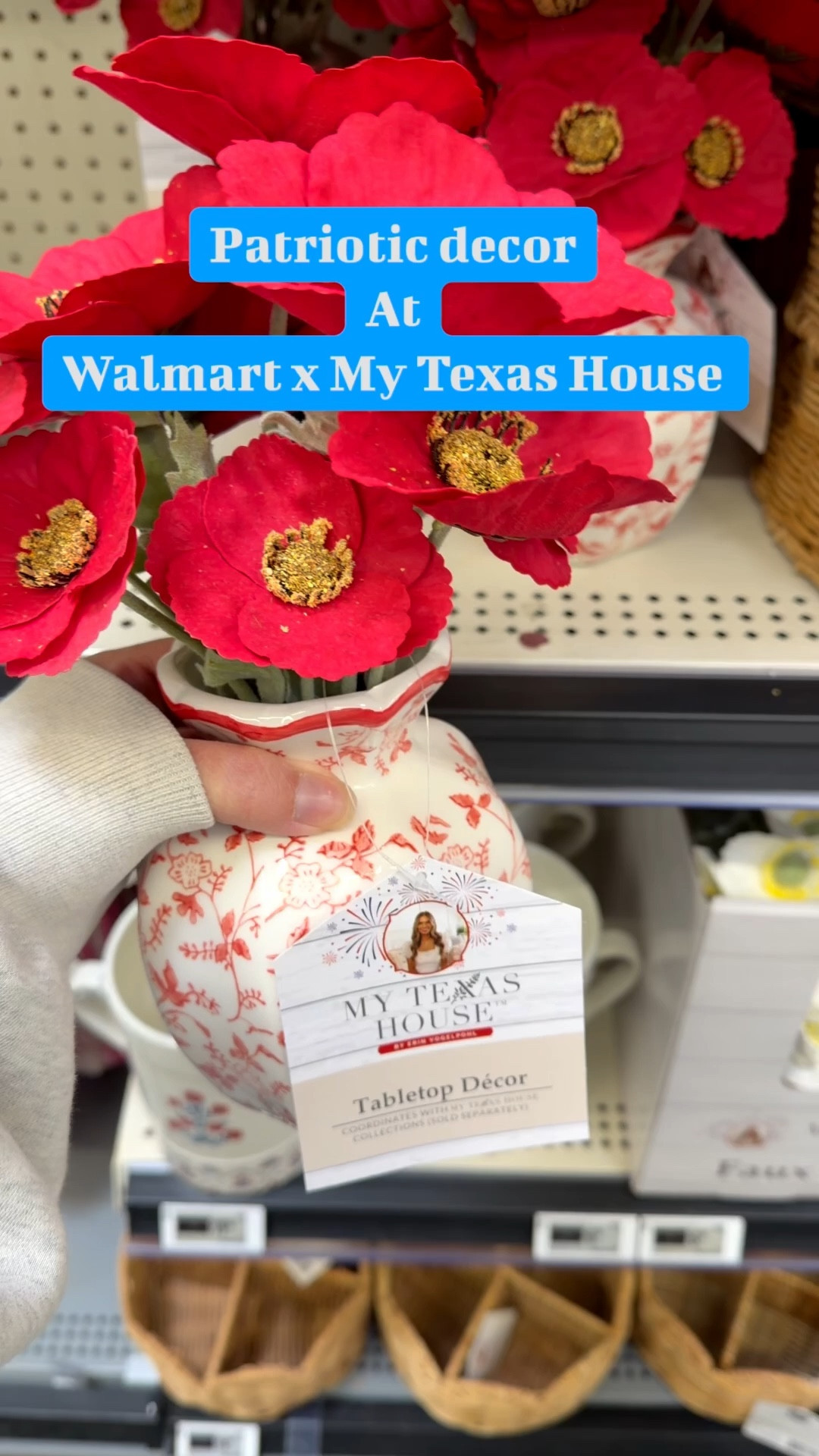 Patriotic decor from Walmart and my Texas house. Fourth of July. Memorial Day. Labor Day. Americas birthday. 1776. 200 years. Happy birthday USA. 

#LTKHome #LTKSeasonal