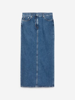 Maxi Denim Skirt – Blue – Women – ARKET GB | Arket UK