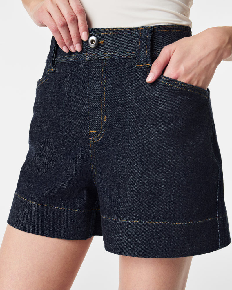 Denim Trouser Short, 4" | Spanx