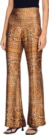 Bandana-print floaty trousers | Nordstrom