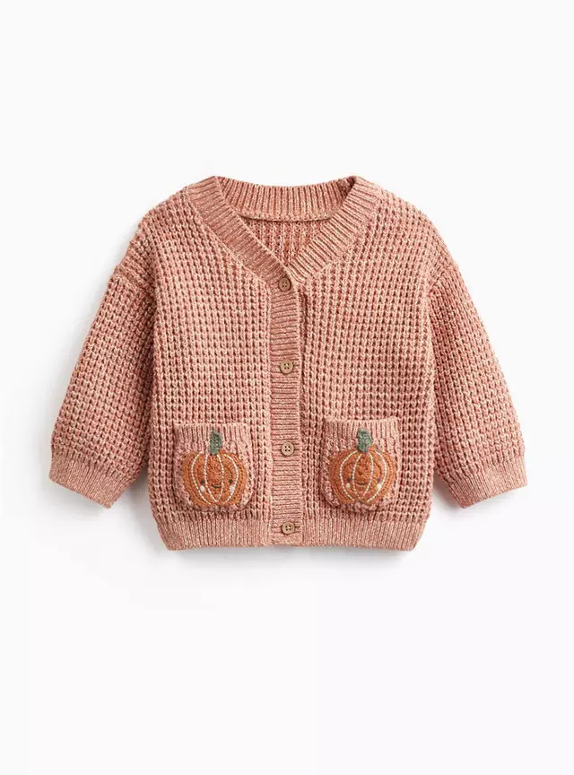 Buy Halloween Orange Little Pumpkin Cardigan 18-24 months | Baby fancy dress costumes | Tu | Tu Clothing