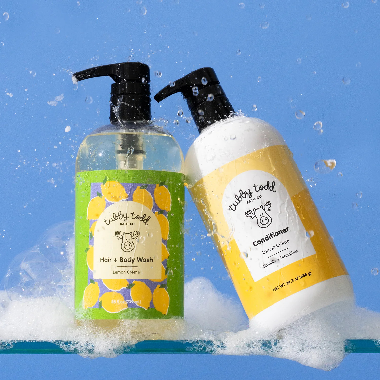 Lemon cr\u00e8me collection | Tubby Todd Bath Co.