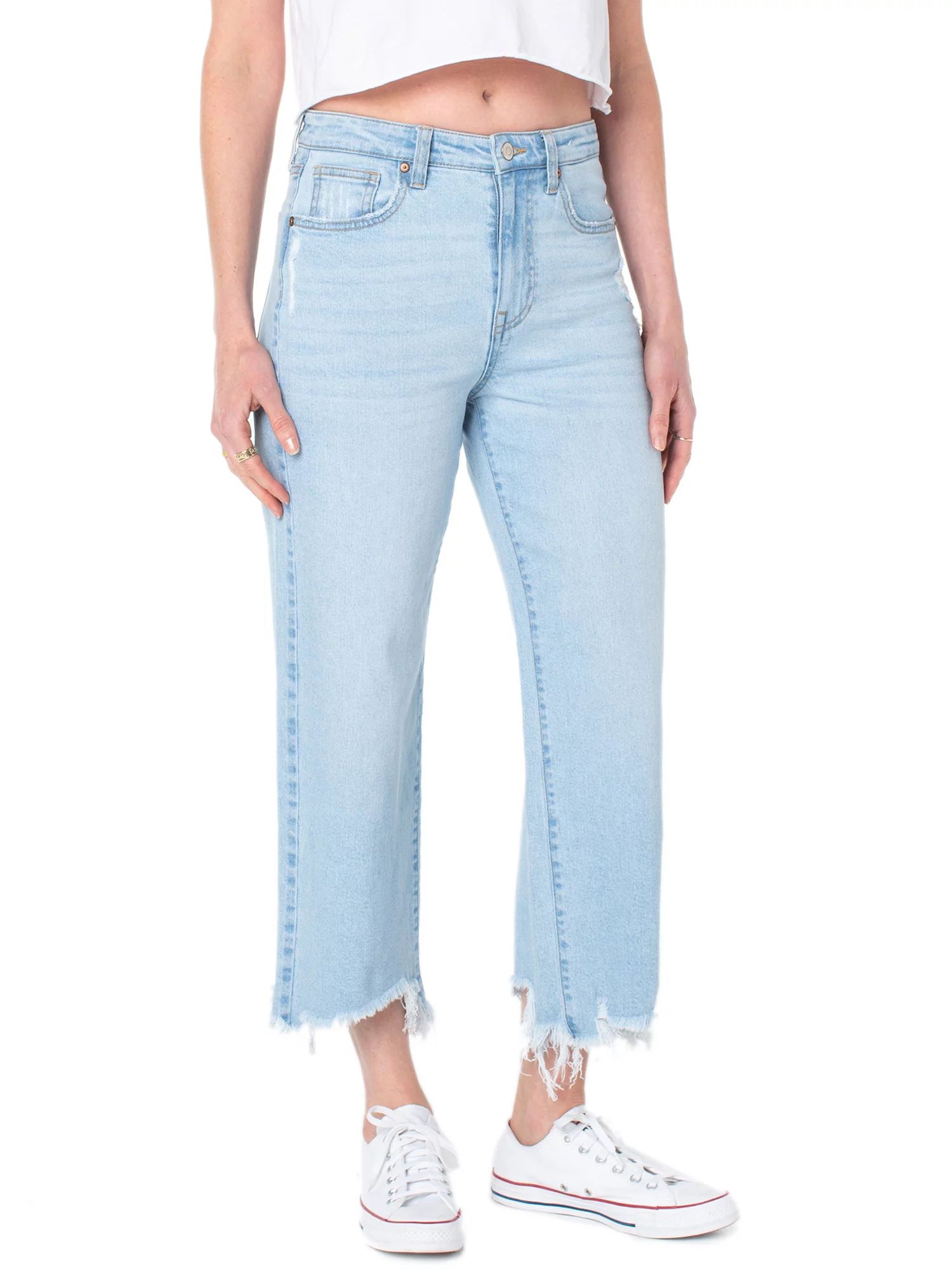 Celebrity Pink Juniors High Rise Wide Leg Jeans 26" | Walmart (US)