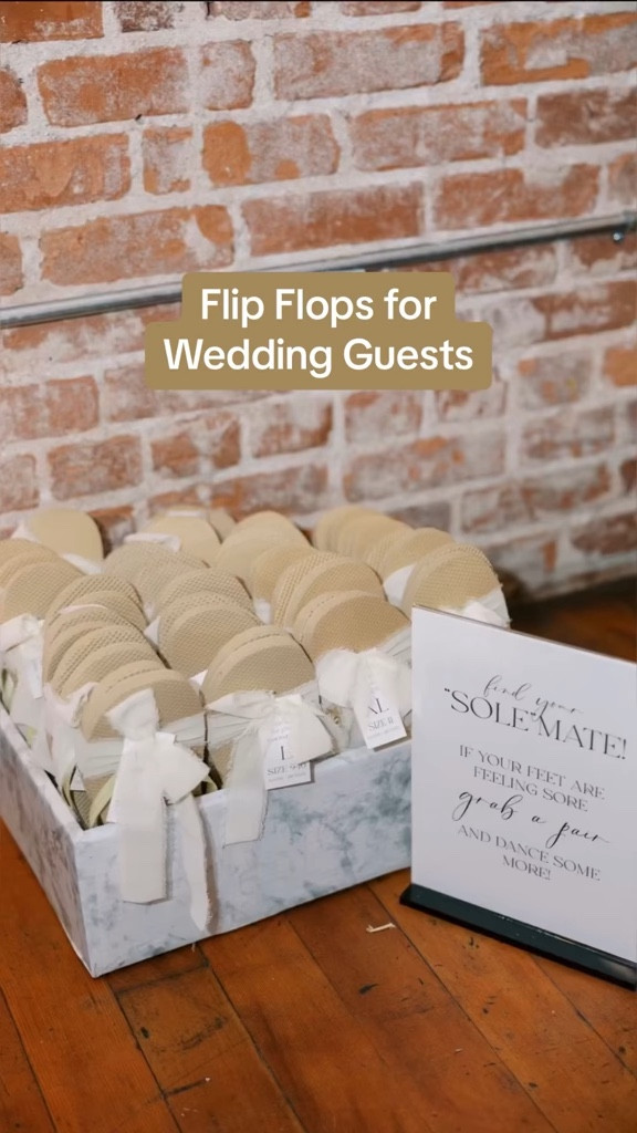 Flip flops for wedding guests

#LTKWedding