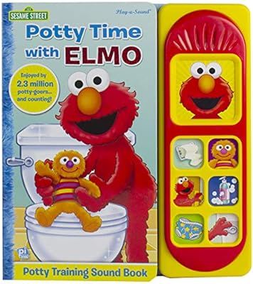 Sesame Street - Potty Time with Elmo - Potty Training Sound Book - PI Kids
Sound Book | Amazon (US)