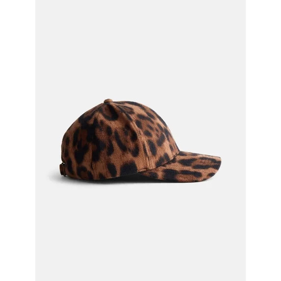 Scenario Women's Printed Brushed Baseball Cap, Leopard | Walmart (US)
