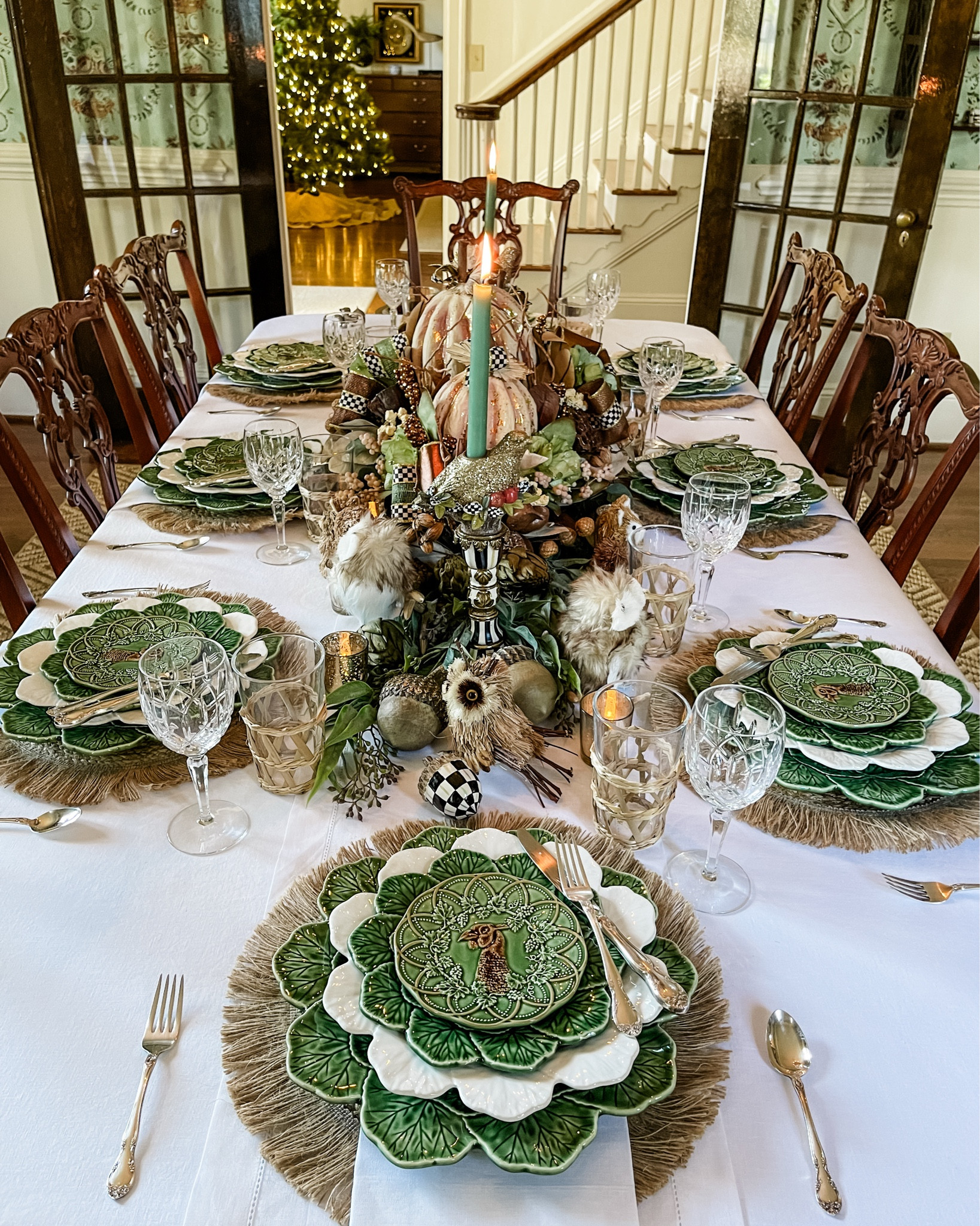Setting the table for cozy fall moments! 🍂From layered textures to warm candlelight, this tablescape is all about creating a welcoming vibe for family dinners or festive evenings with friends. ✨

Shop the look below and bring these cozy fall touches into your home. 🍂

What’s your favorite memory made around the table this season?

#FallTablescape #AutumnDecor #CozyHomeVibes #EntertainingAtHome #HomeDecorInspo #FallHosting #TablescapeInspo #AutumnVibes

#LTKSeasonal #LTKHome #LTKParties