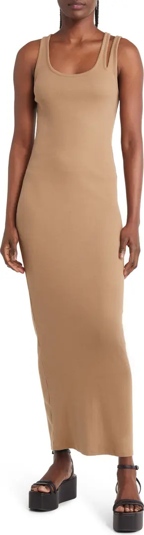 Ribbed Midi Tank Dress | Nordstrom