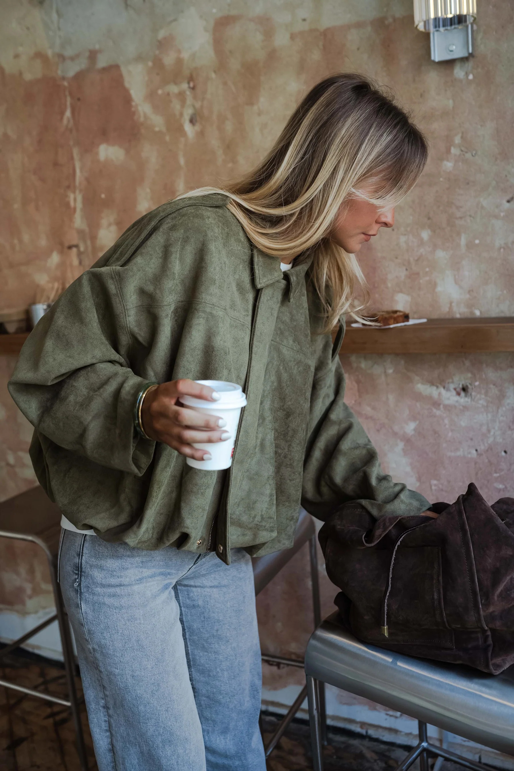 Khaki Dave Jacket | Easy Clothes