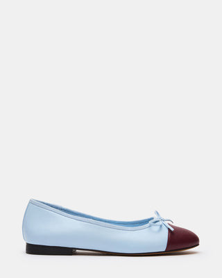 Steve Madden Women's Kit Blue/red Ballet Flats - Blue Red - Size 7.5 - Leather | Steve Madden (US)