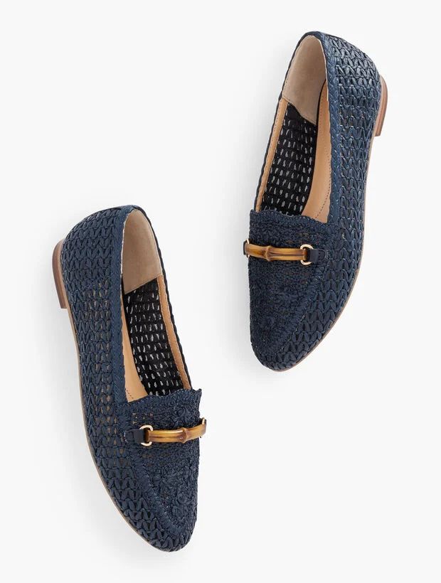 Ryan Raffia Loafers | Talbots