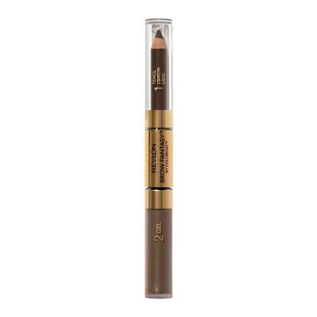 Revlon ColorStay Brow Fantasy Pencil & Gel, Dark Brown, 0.04 oz | Walmart (US)