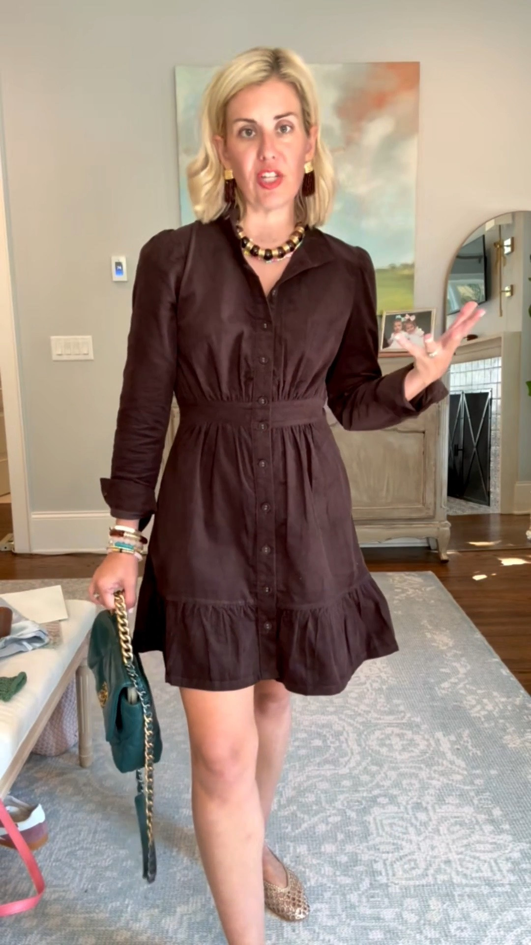 Let’s dress up this fabulous corduroy new arrival from Avara! 

Dress - small
Flats - 7.5 (sized 1/2 down)

Codes:
Avara - mixandmatch15
Allie + Bess - Catherine20

#LTKOver40 #LTKSeasonal #LTKdayinmylife