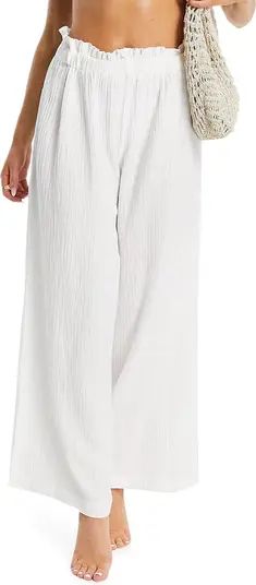 Casual Textured Beach Trousers | Nordstrom