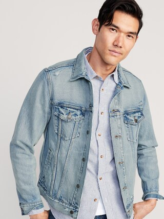Non-Stretch Jean Jacket for Men | Old Navy (CA)