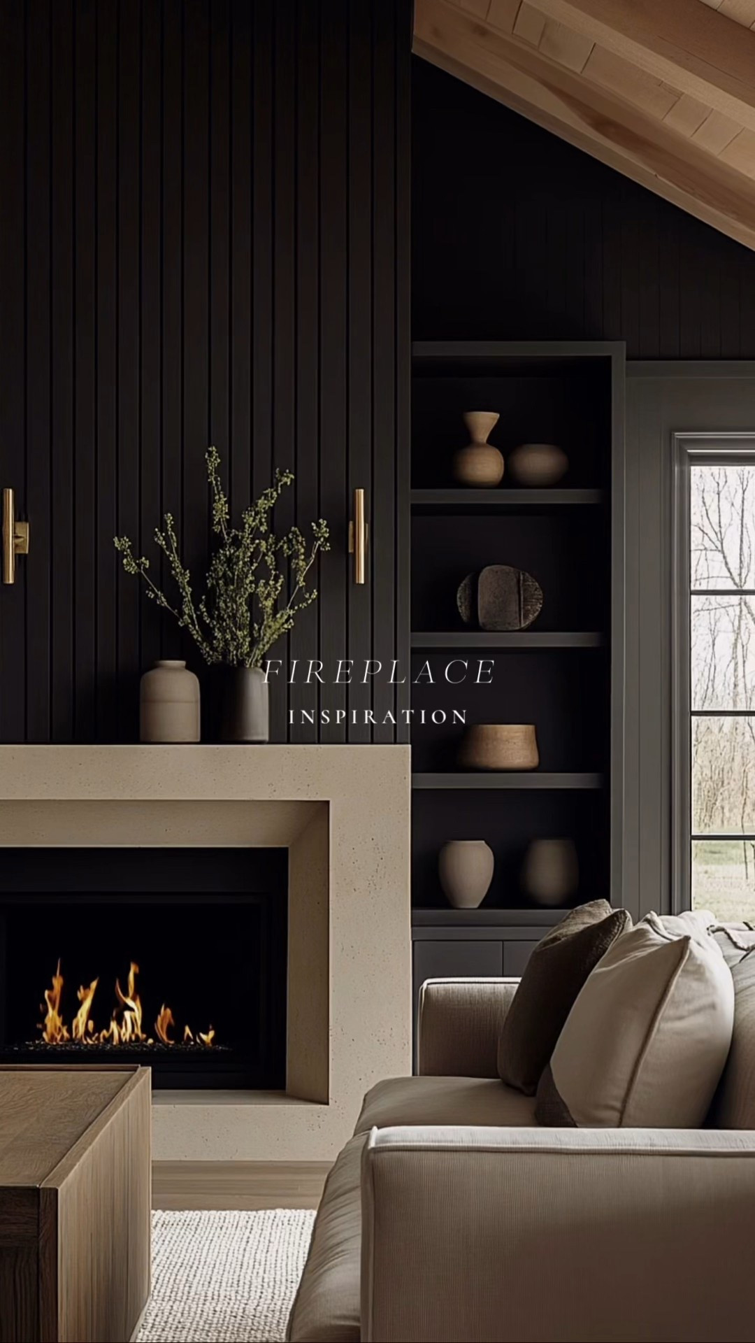 Cozy season is here 🍂 who’s ready to unwind by the fire? 
These fireplace designs ignite warmth & beauty through textured materials such as plaster, micro-cement, Roman clay, stone + wood accents. 

#LTKSaleAlert #LTKSeasonal #LTKHome