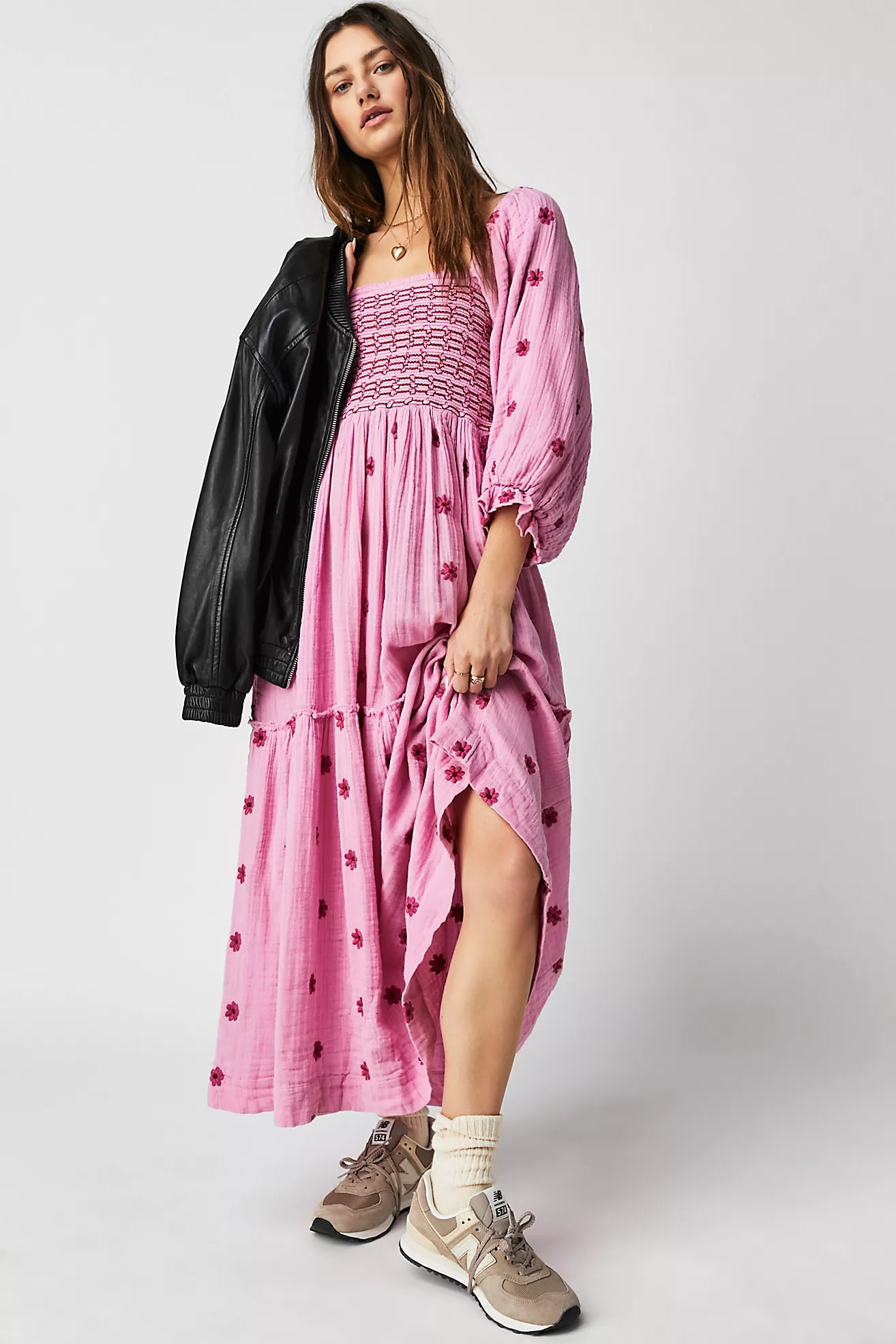 Dahlia Embroidered Maxi Dress | Free People (Global - UK&FR Excluded)