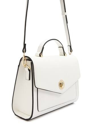 Faux Leather Satchel | Forever 21 (US)